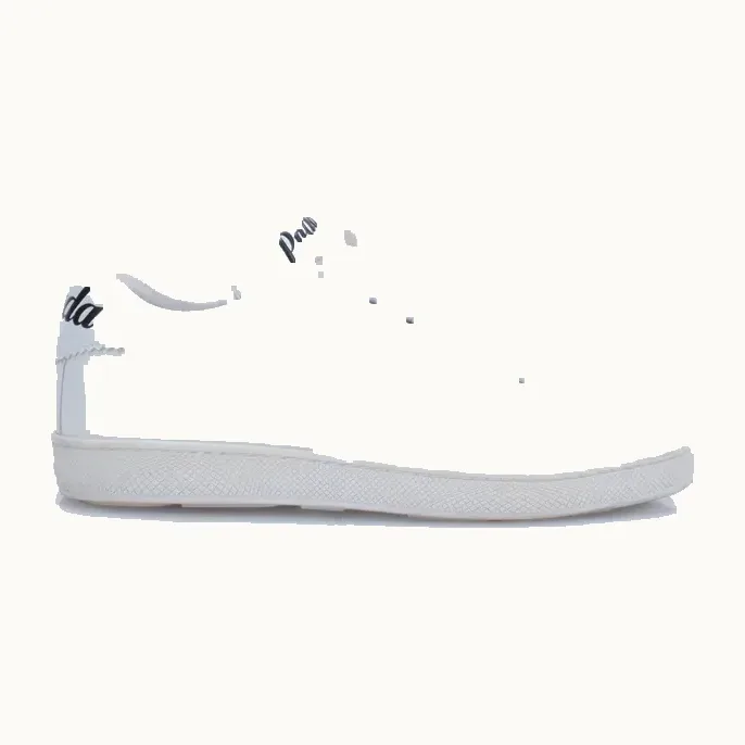 Zapatos Prada Signature Logo 37 Blancos, Talla 4