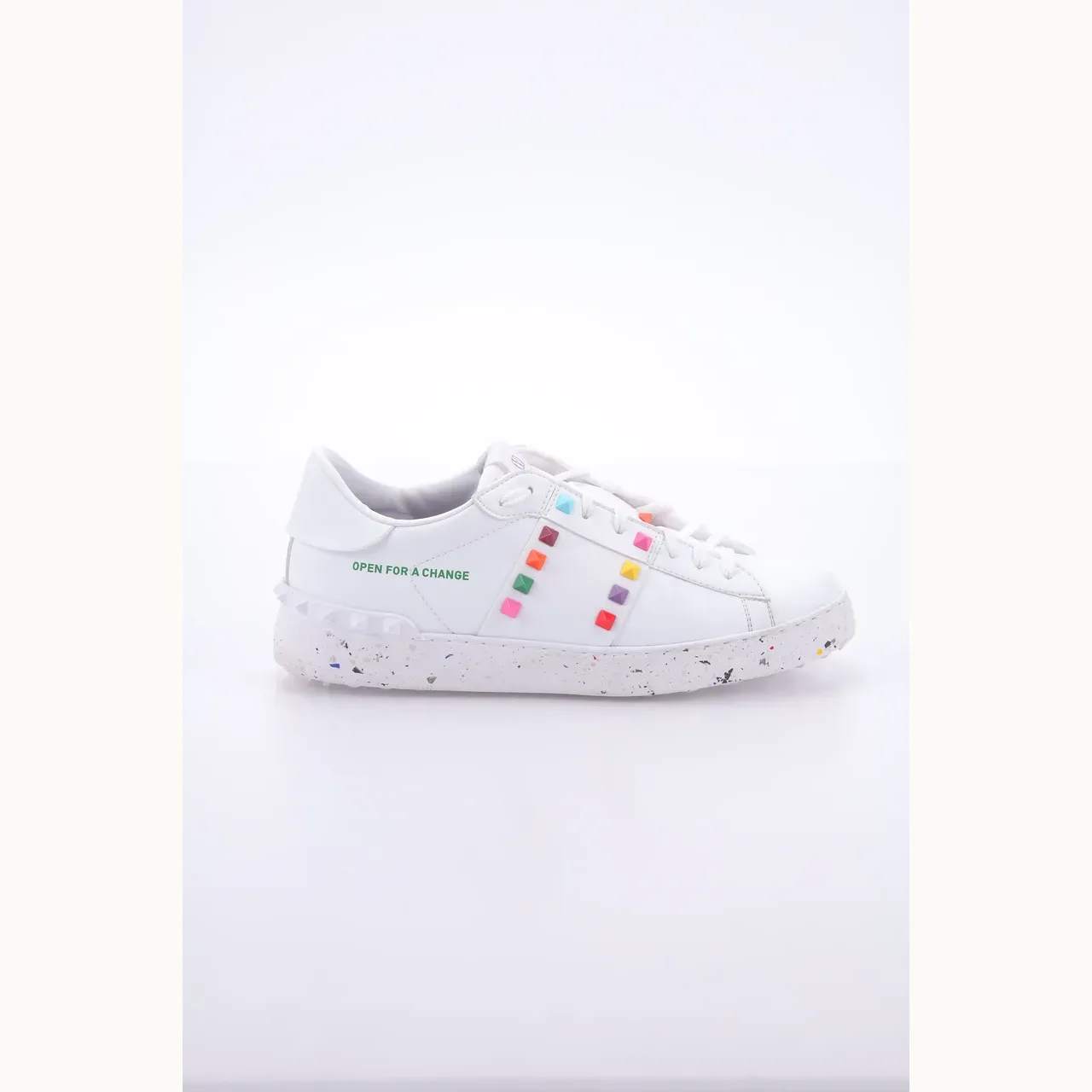 Zapatos Valentino Rockstud Untitled Blancos, Talla 40.5