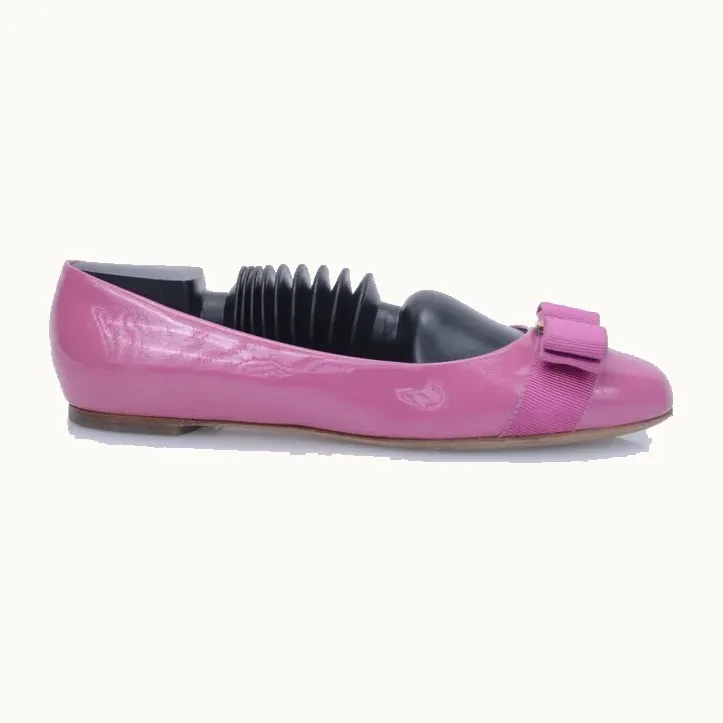 Zapatos Salvatore Ferragamo Vara Rosas, Talla 35
