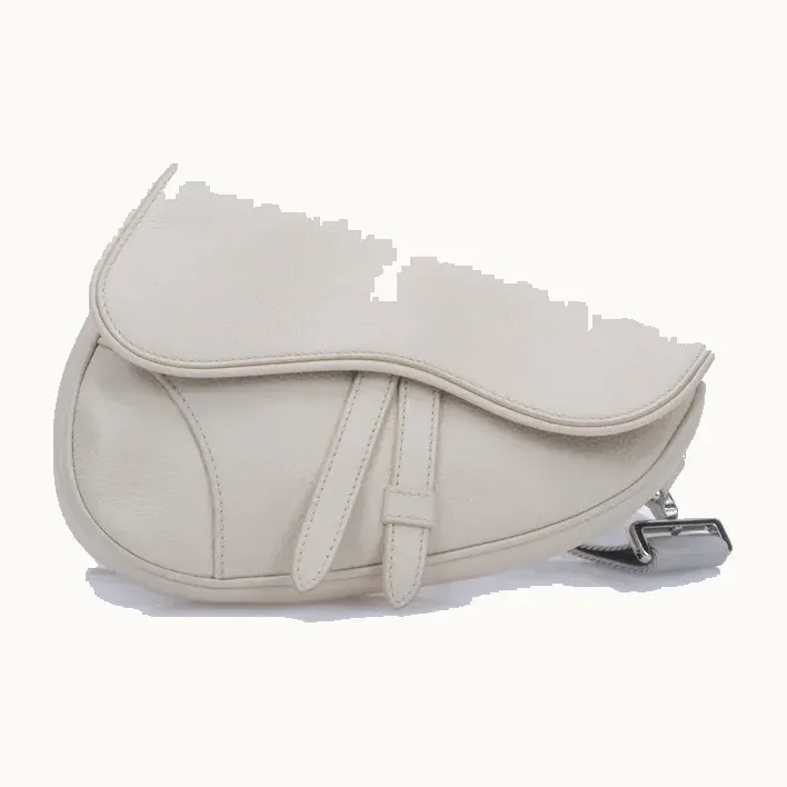 Bolso Saddle Dior Mini Blanco