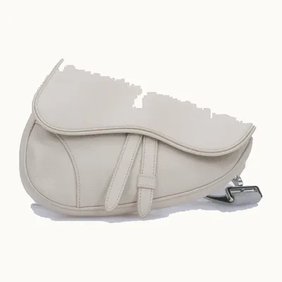Bolso Saddle Dior Mini Blanco