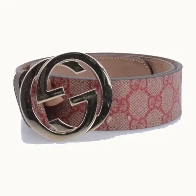 Gucci Interlocking GG Plus Rojo, Talla 85