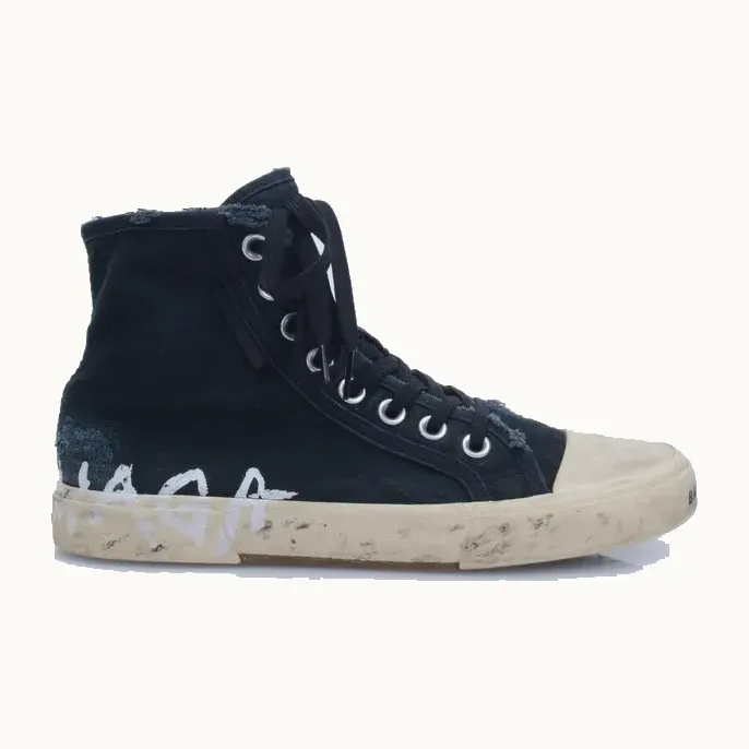 Zapatos Balenciaga Paris Destroyed Ht Negros, Talla 37