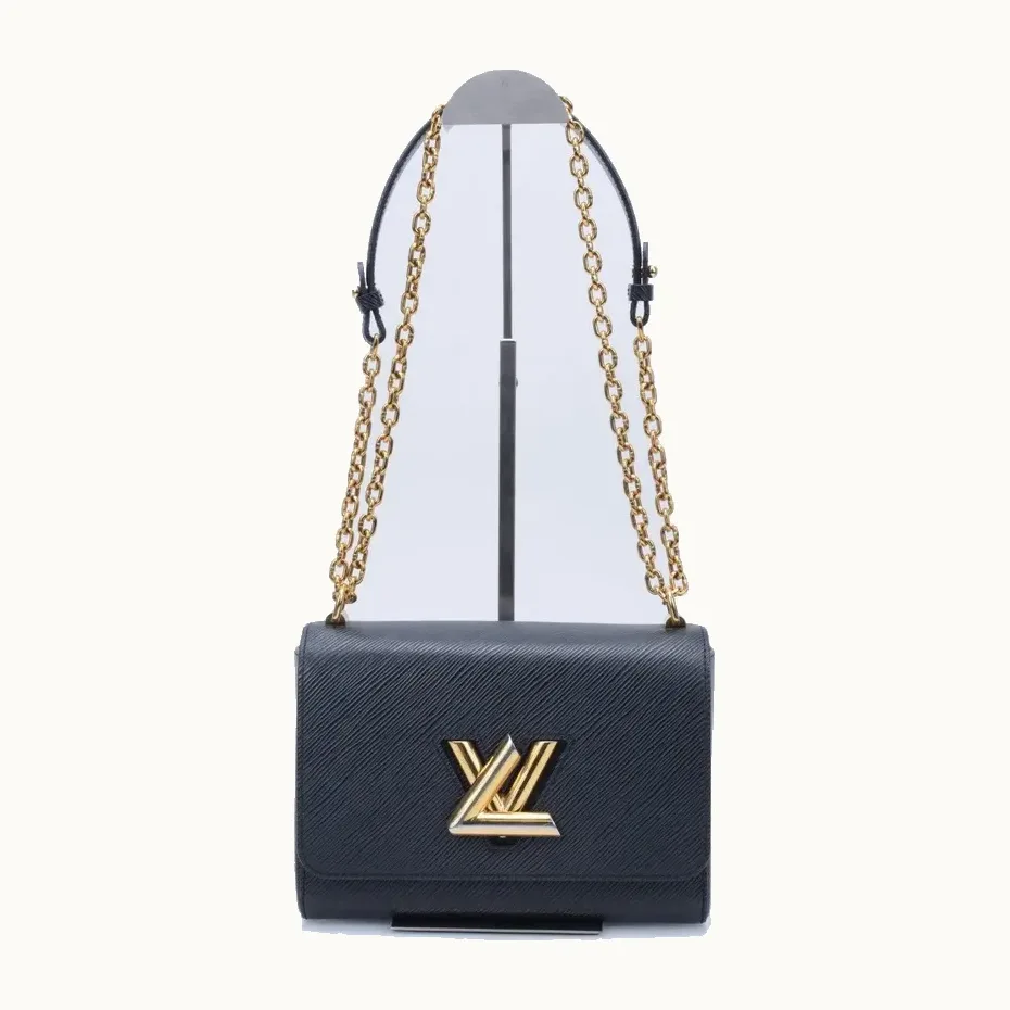 Bolso Crossbody Louis Vuitton Twist Epi Negro