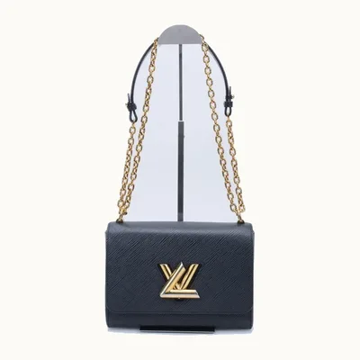 Louis Vuitton Twist Epi Crossbody Bag Black