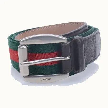 Gucci Web Buckle Rojo, Talla 105