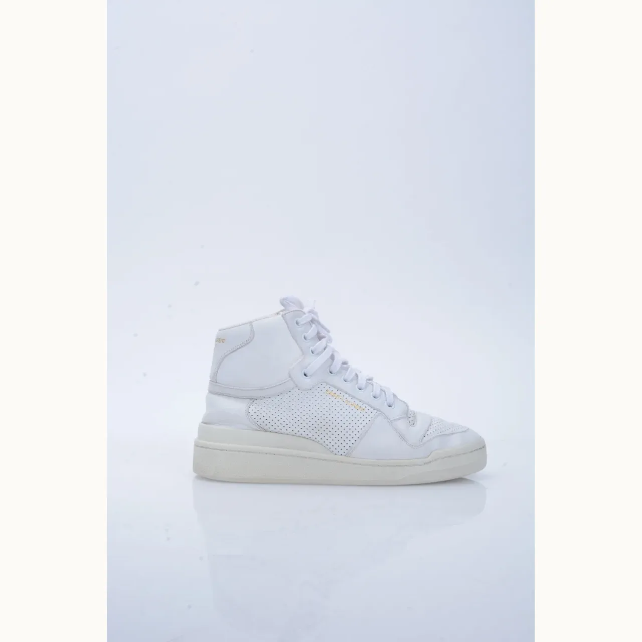 Zapatos Saint Laurent Sl 24 Ht Blancos, Talla 38