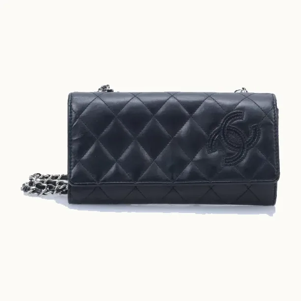 Bolso Crossbody Chanel Classic Flap Timeless WOC Negro