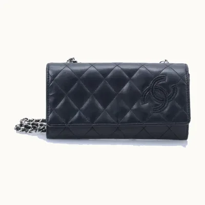 Bolso Crossbody Chanel Classic Flap Timeless WOC Negro