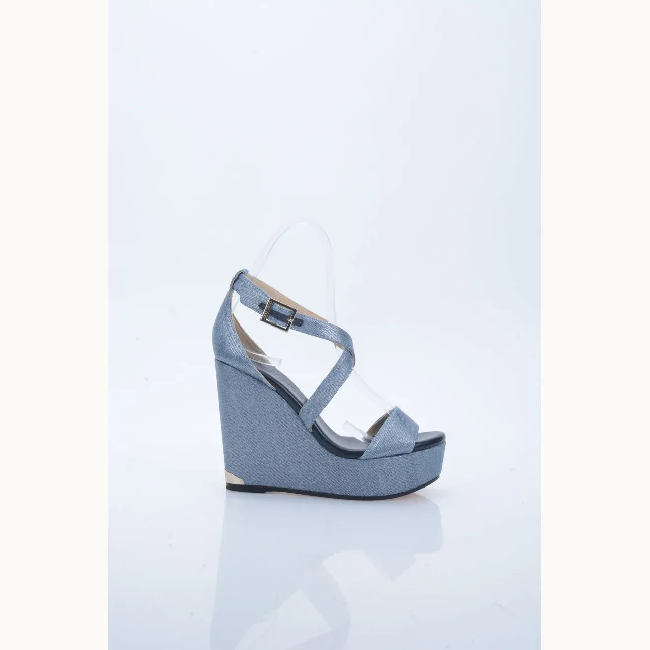 Zapatos Jimmy Choo Portia 120 Azules, Talla 38.5