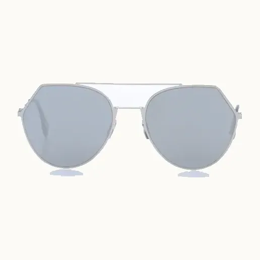 Lentes de Sol Fendi Lei Plateados