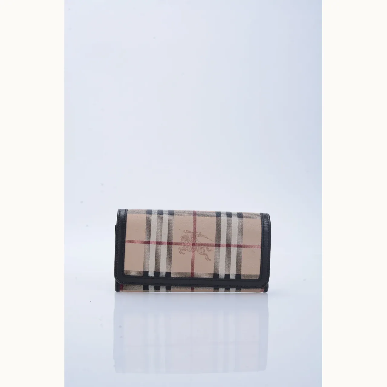 Billetera Burberry Haymarket Coated Check