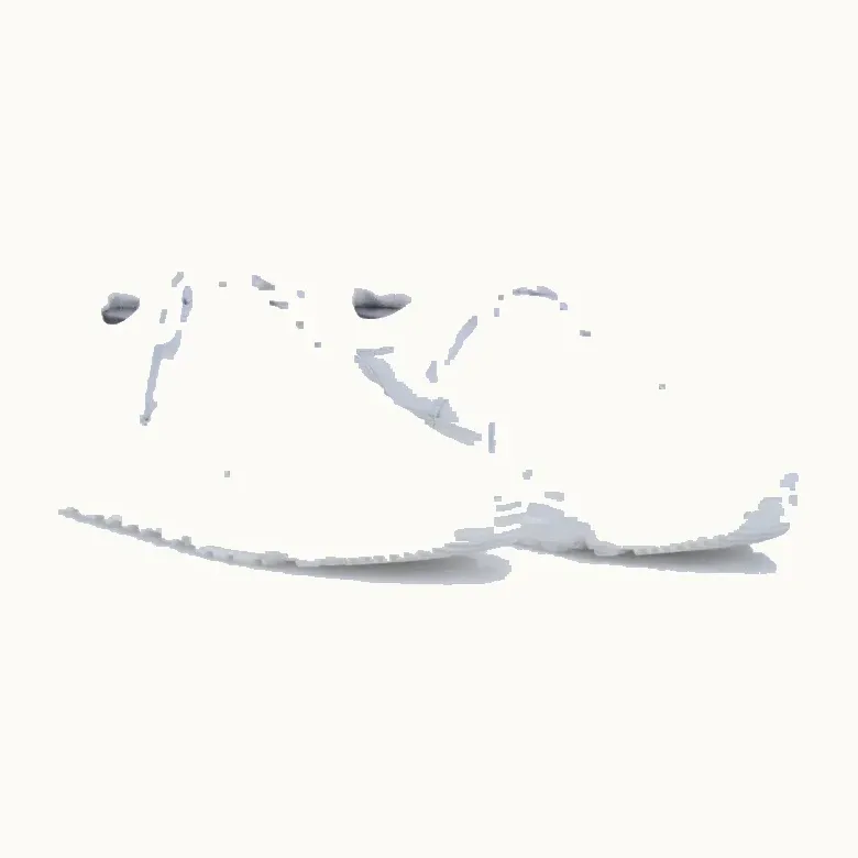Zapatos Saint Laurent Bump Blancos, Talla 42