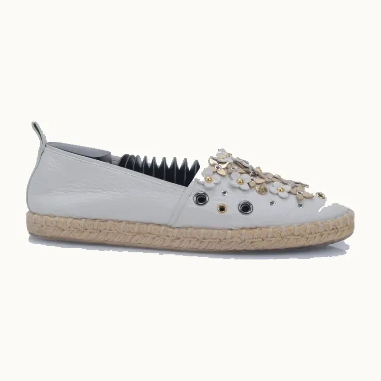 Zapatos Louis Vuitton Tropical Bloom Blancos, Talla 36.5