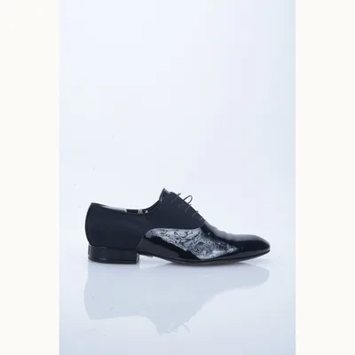 Louis Vuitton Patent Derby Shoes, Size 44