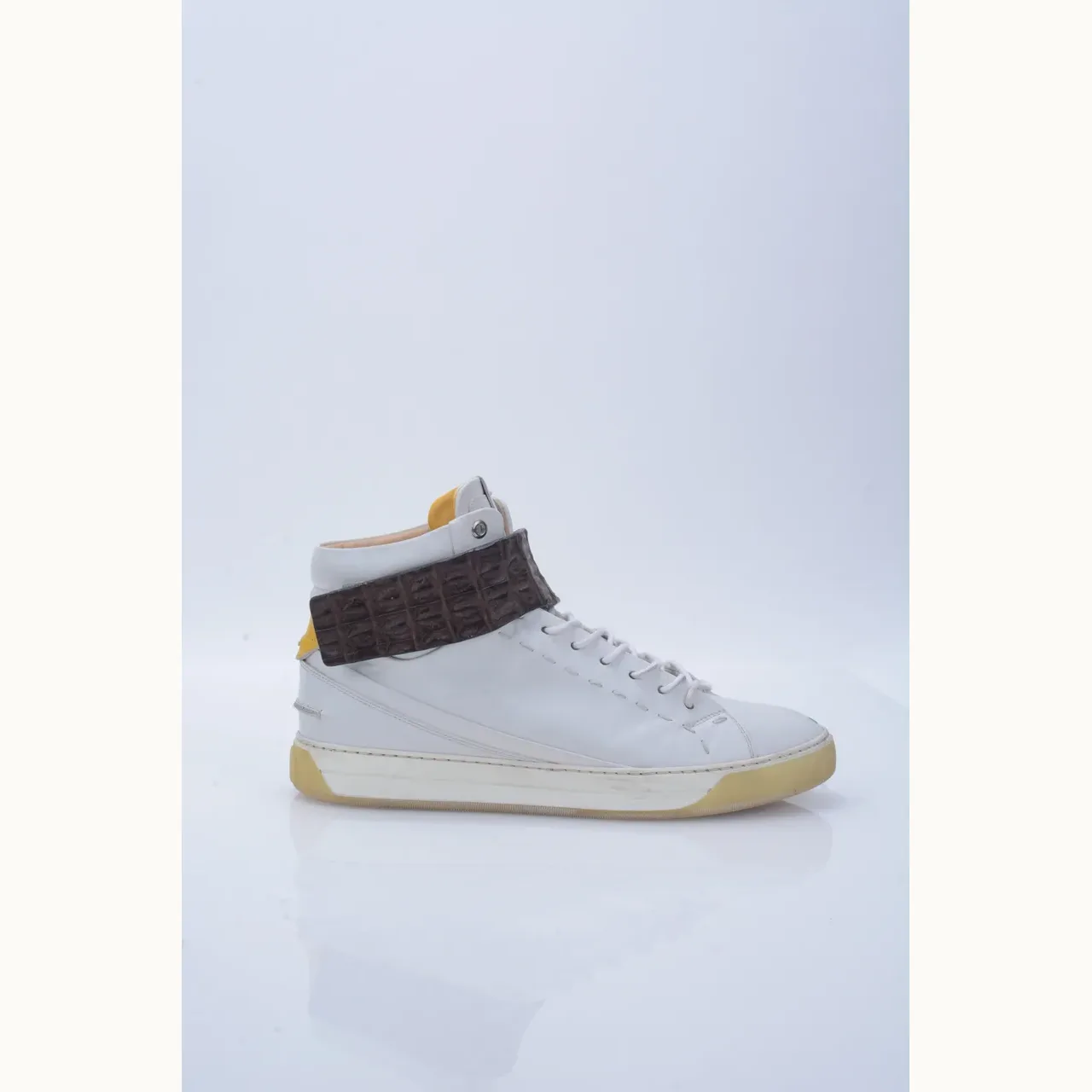 Zapatos Fendi Wimbledon Croc, Talla 8