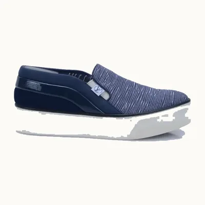 Louis Vuitton Catwalk Slip-On Shoes Blue, Size 37