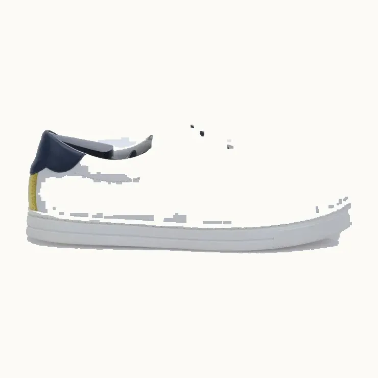 Zapatos Fendi Logo Stretch Blancos, Talla 38.5