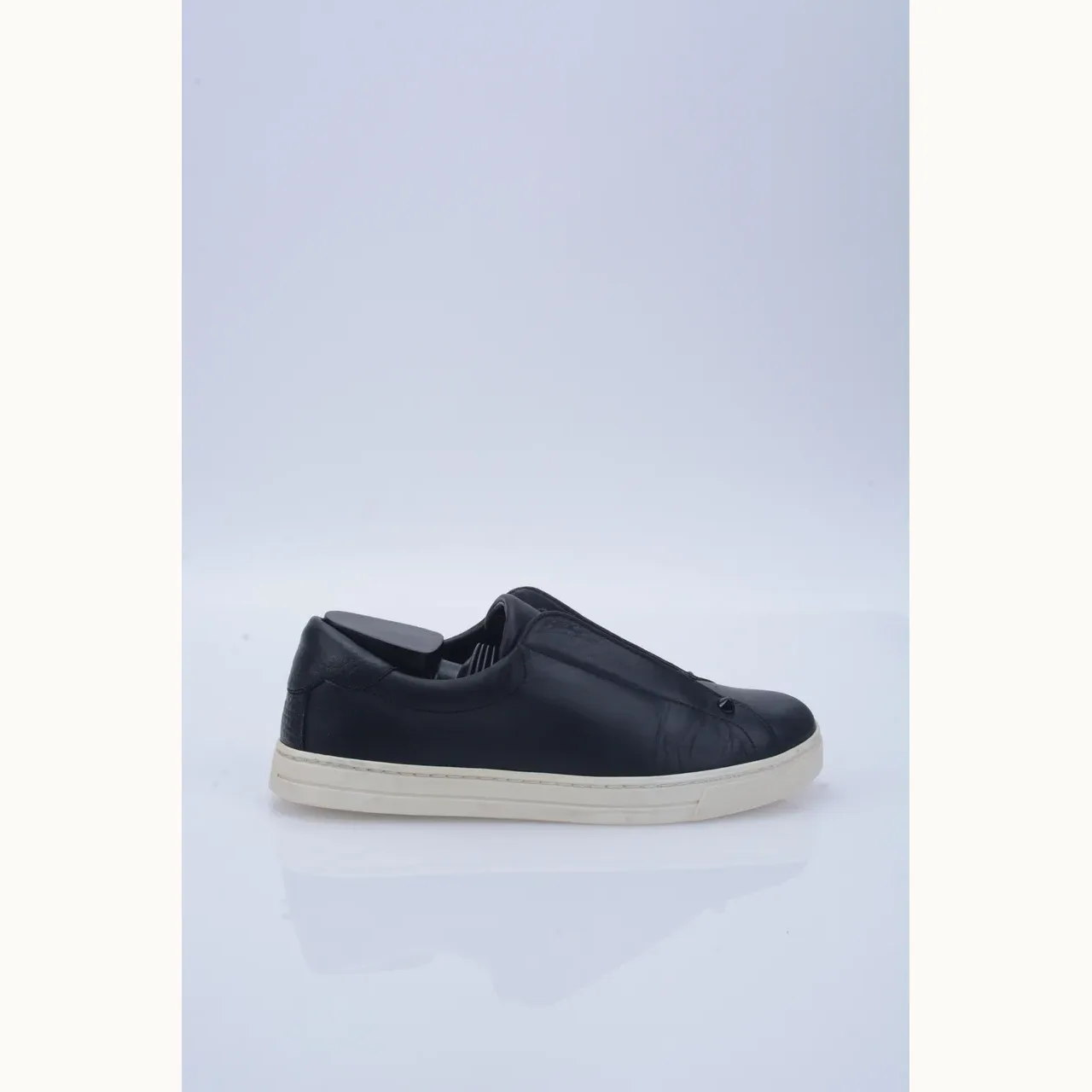 Zapatos Fendi Stretch Logo Negros, Talla 34