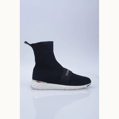 Louis Vuitton Aftergame Shoes Black, Size 38.5