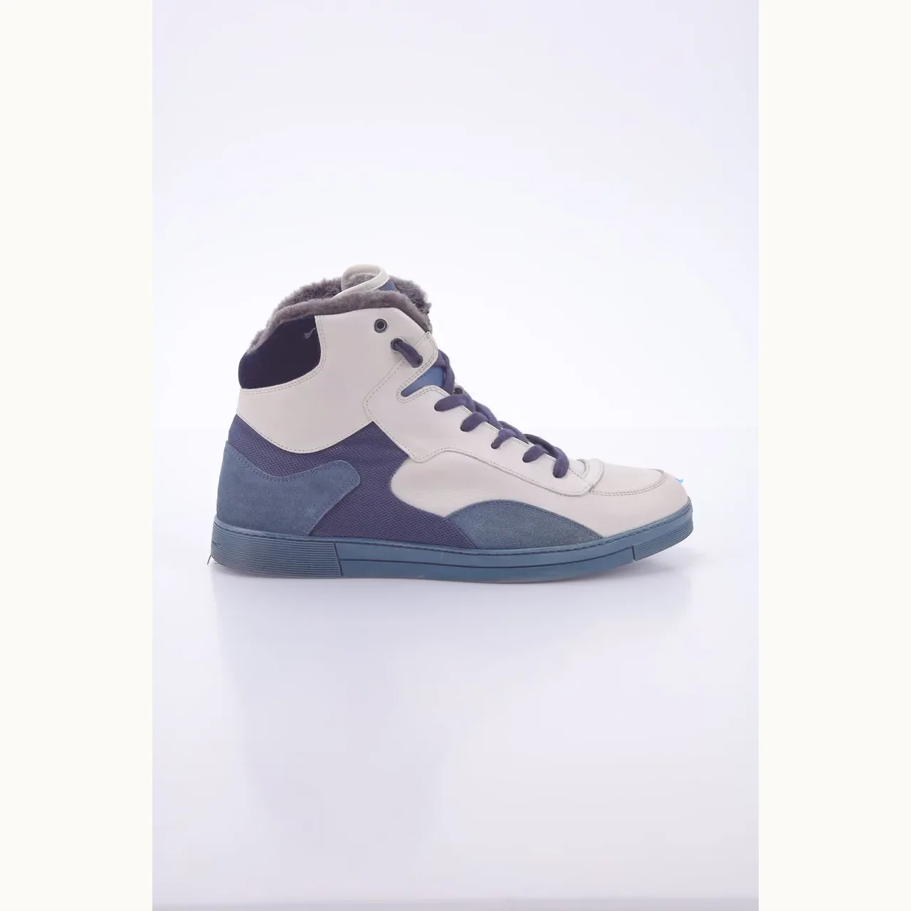 Zapatos Salvatore Ferragamo Fur Azules, Talla 43