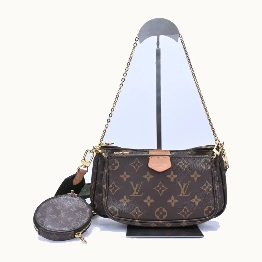 Bolso Crossbody Louis Vuitton Pochette Multi Accessoires Monogram