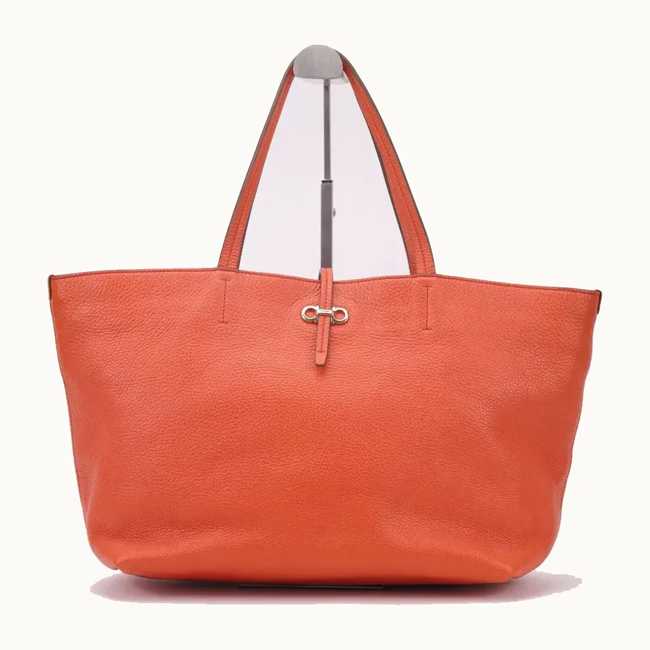 Bolso Salvatore Ferragamo Pebbled Naranja