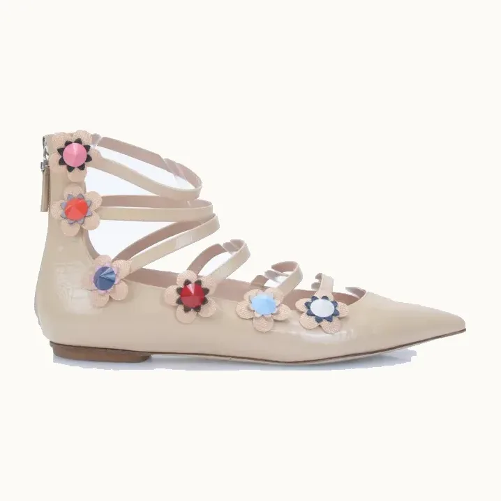 Zapatos Fendi Flowerland, Talla 38