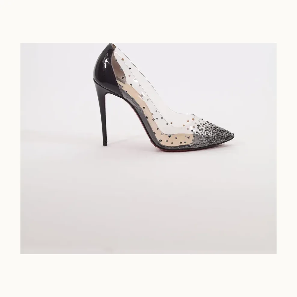 Zapatos Christian Louboutin Degrastrass PVC, Talla 37