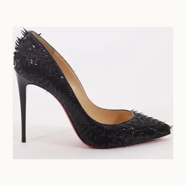 Zapatos Christian Louboutin Pigalle Follies 100 Patent, Talla 39.5