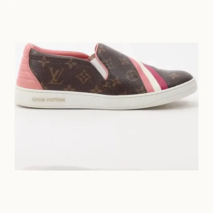 Slip On Louis Vuitton Frontrow Monogram Rosa