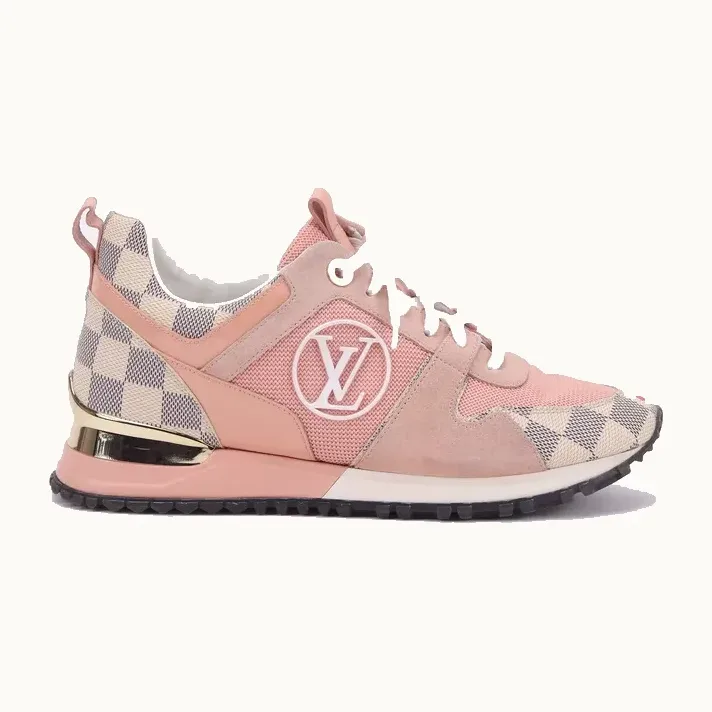 Zapatos Louis Vuitton Run Away Rosas, Talla 37