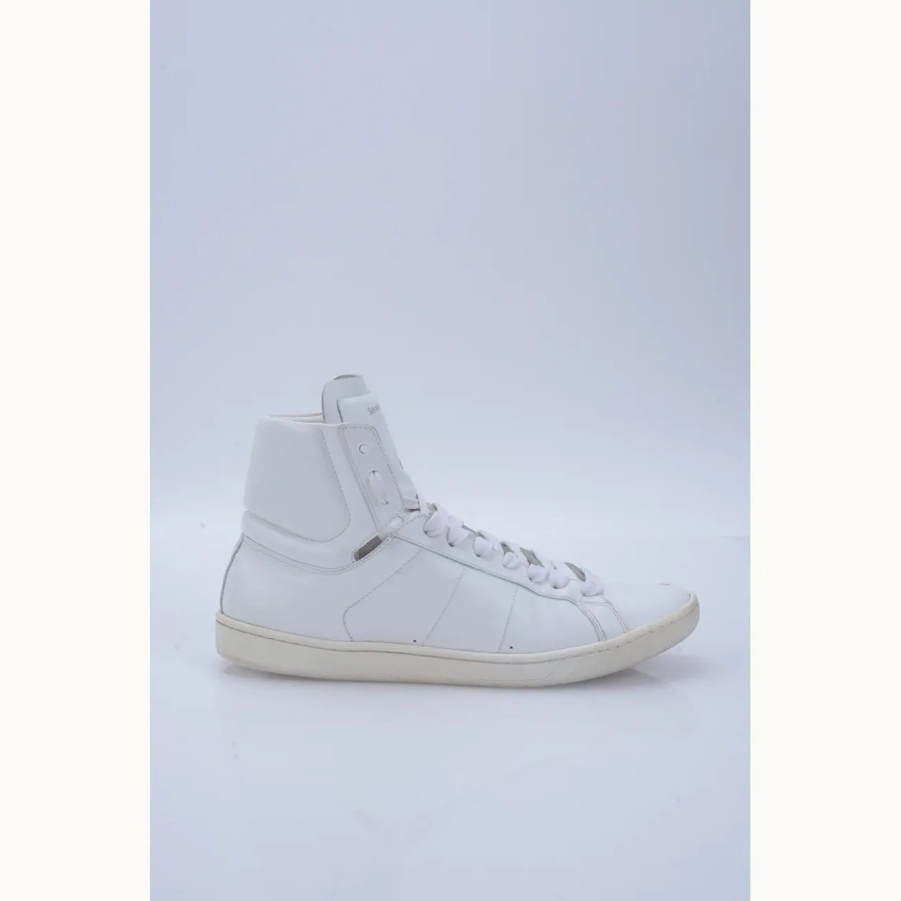 Tenis Saint Laurent Court Classic Sl 01H Blancos, Talla 40