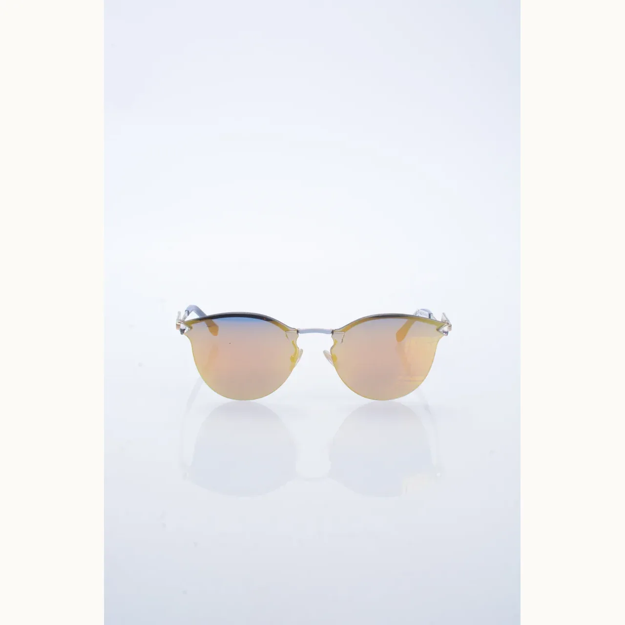 Lentes de Sol Fendi Iridia Crystal Dorados