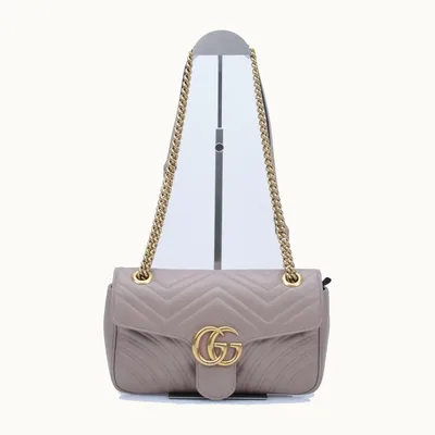 Bolso Crossbody Gucci Marmont GG Small Nude