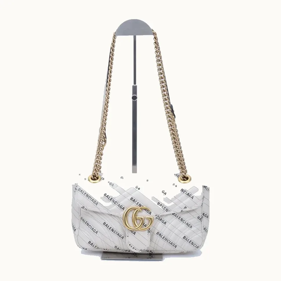 Bolso Crossbody Balenciaga Gucci GG Marmont Small Beige