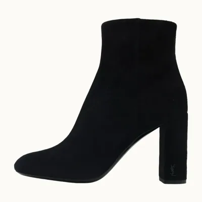 Saint Laurent Loulou Ankle Boots, Size 39.5