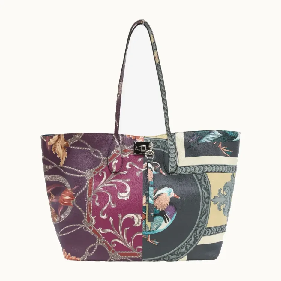 Salvatore Ferragamo Patchwork Handbag