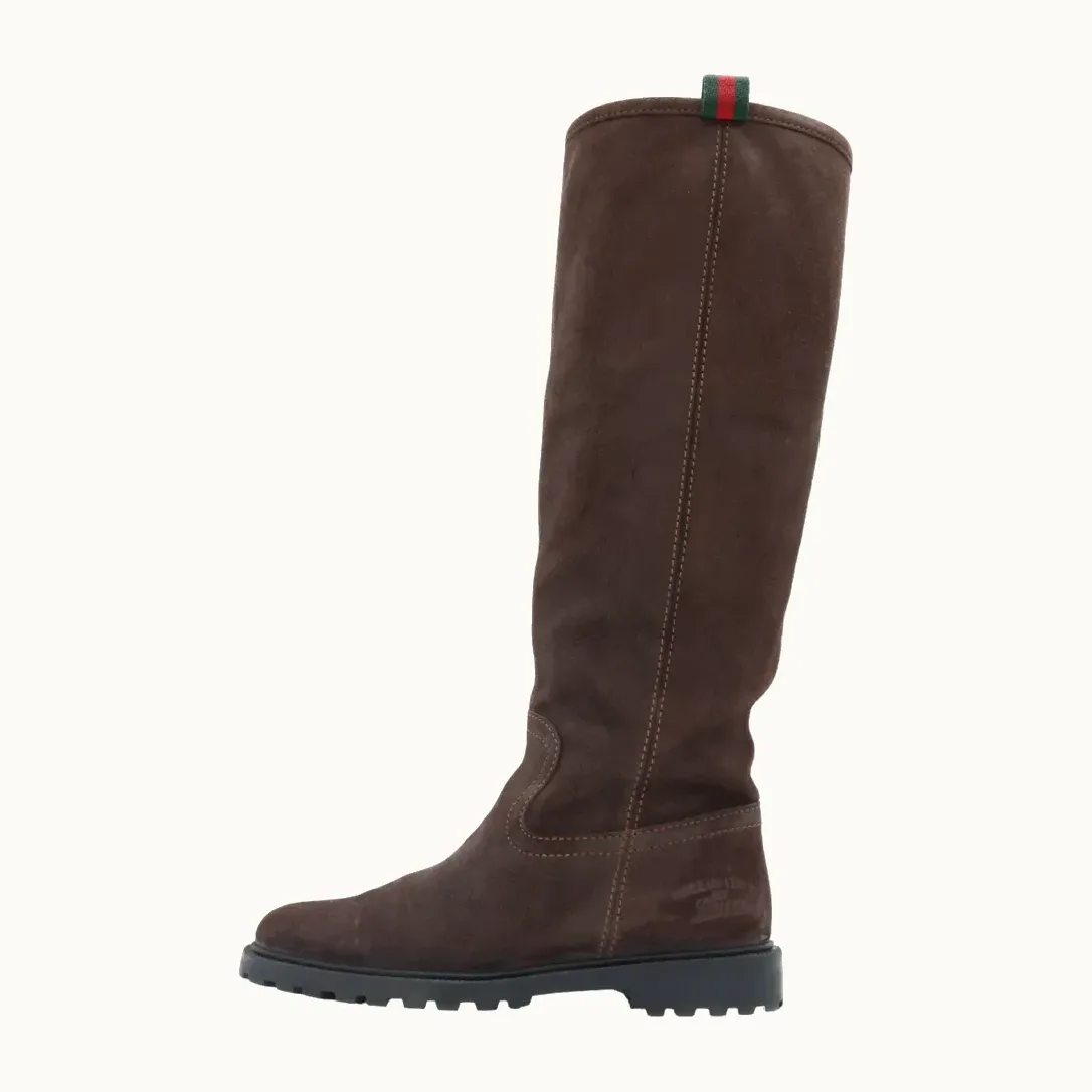 Botas Gucci Suede, Talla 35