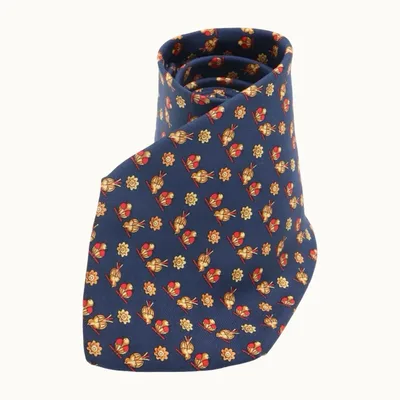 Corbata Salvatore Ferragamo Aves, KV-2997