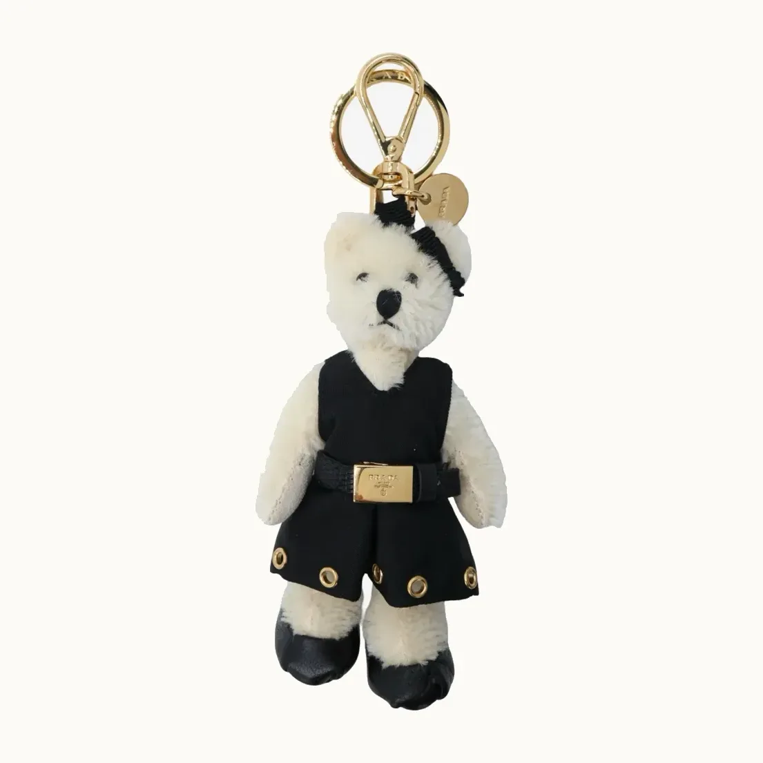 Prada Teddy Keychain