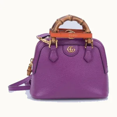 Bolso Crossbody Gucci Diana Mini Morado