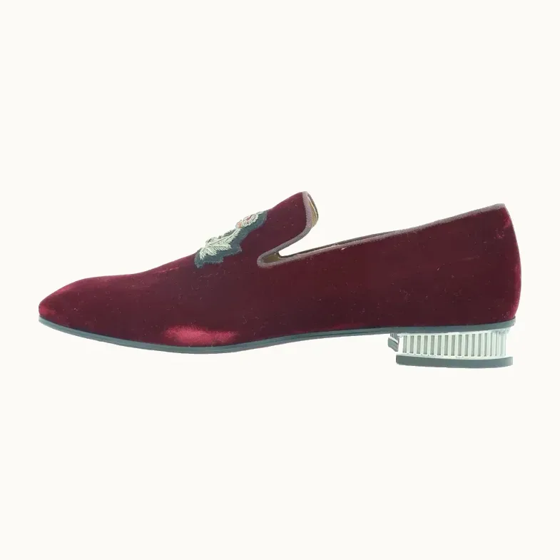 Mocasines Christian Louboutin Crest, Talla 44