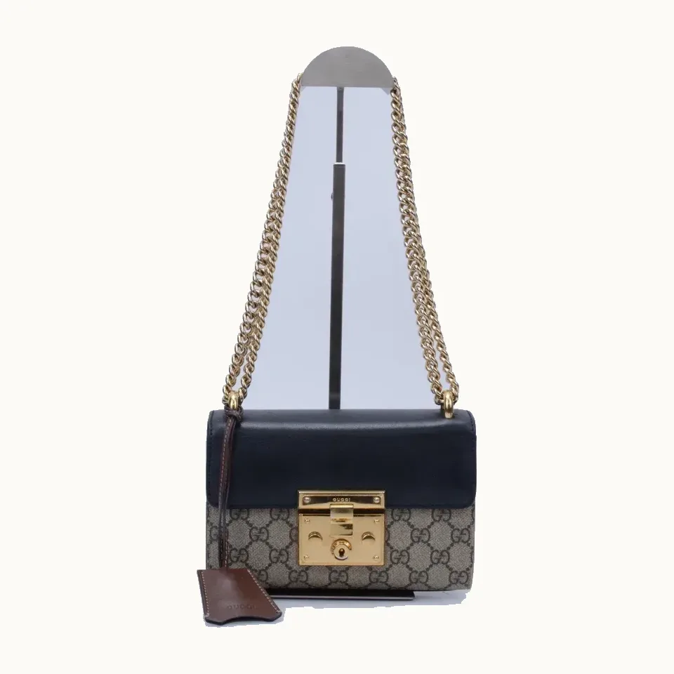 Bolso Crossbody Gucci Padlock GG Supreme