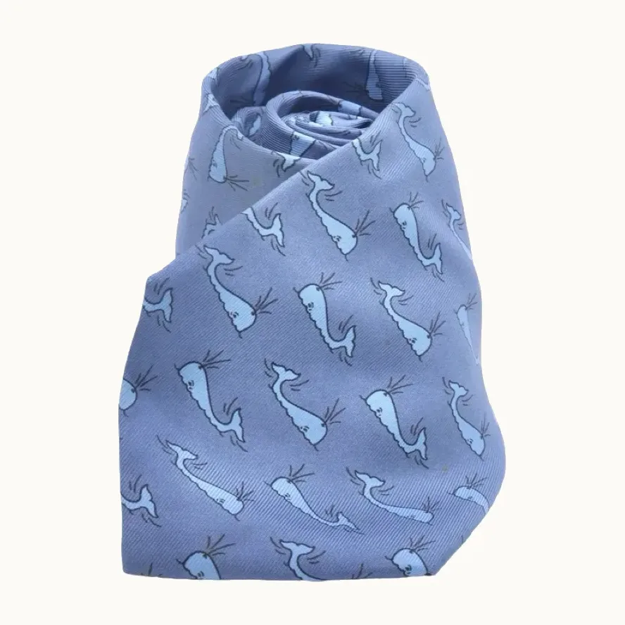 Corbata Hermès Ballenas