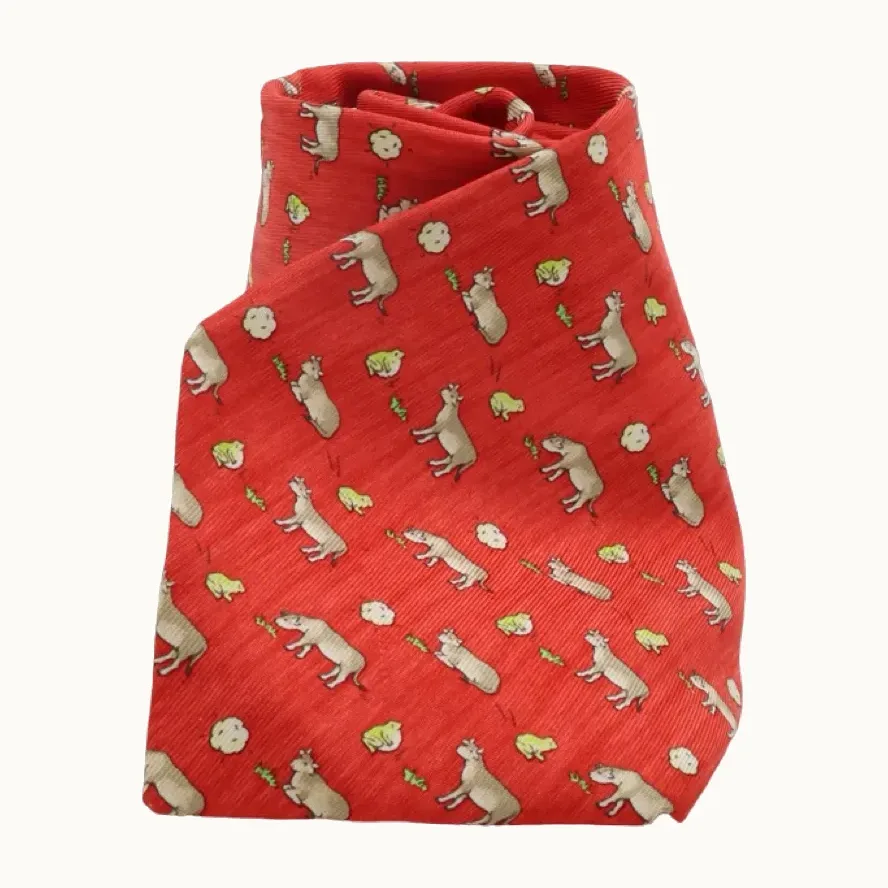 Corbata Hermès Vacas