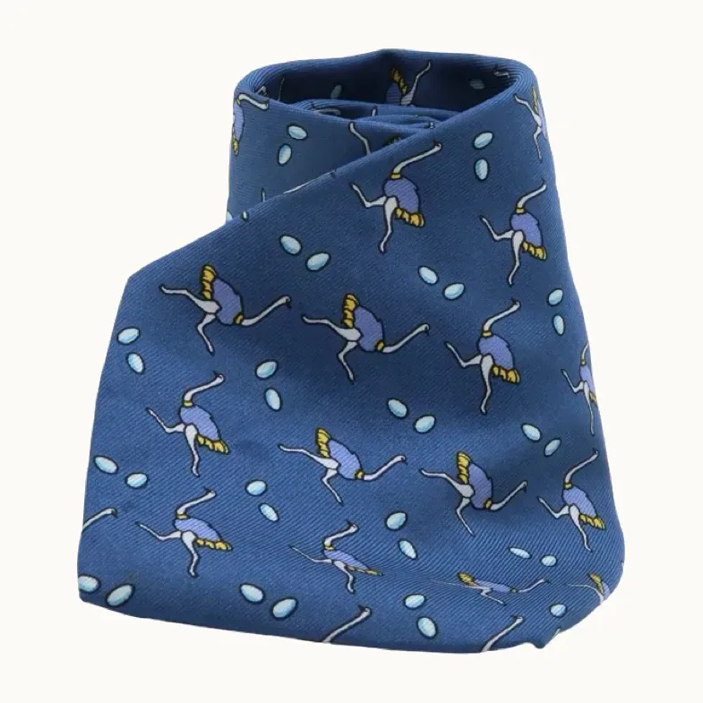 Corbata Hermès Avestruces, KV-3165