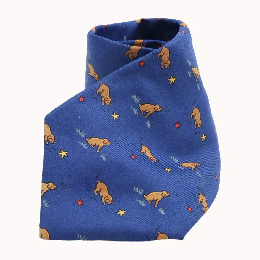 Corbata Hermès Perritos