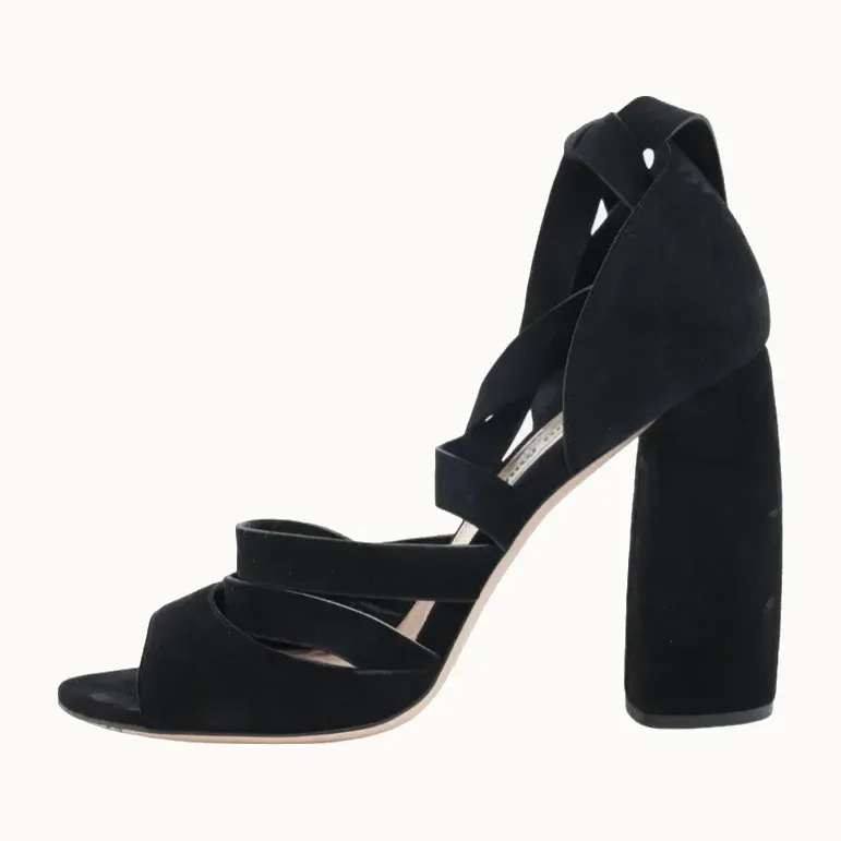 Tacones Miu Miu Suede, Talla 37