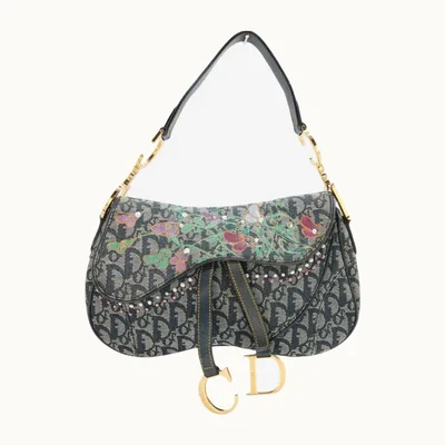 Bolso Saddle Dior Trotter Double 2001